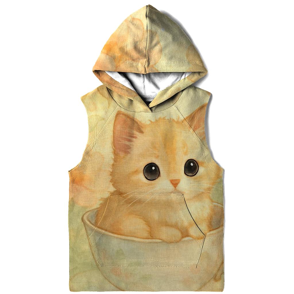 Sunrise Tea Garden Kitten Nap hoodie styles