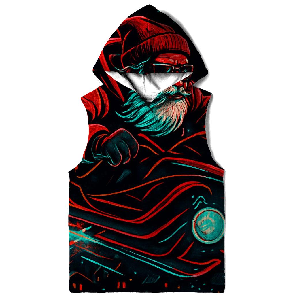 Neon Midnight Sleigh Rider hoodie designs