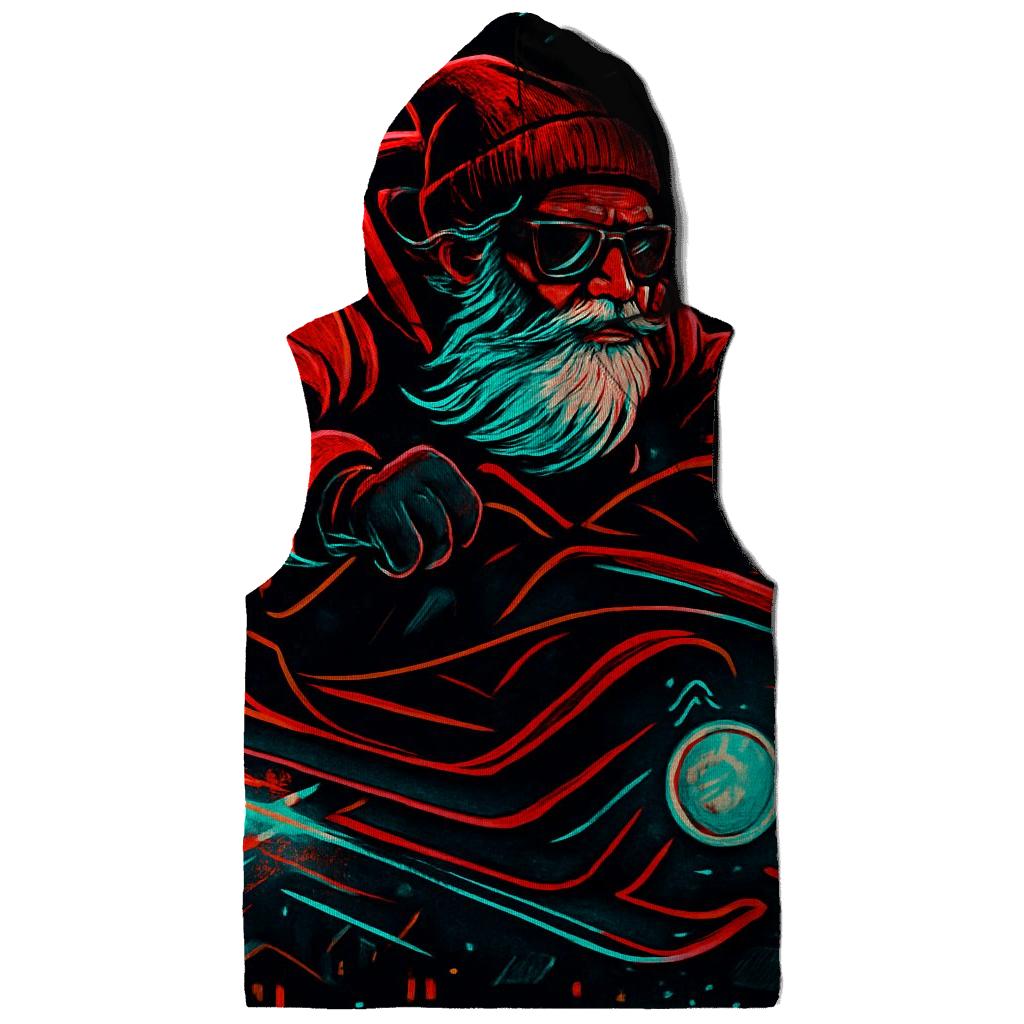 Neon Midnight Sleigh Rider hoodie designs