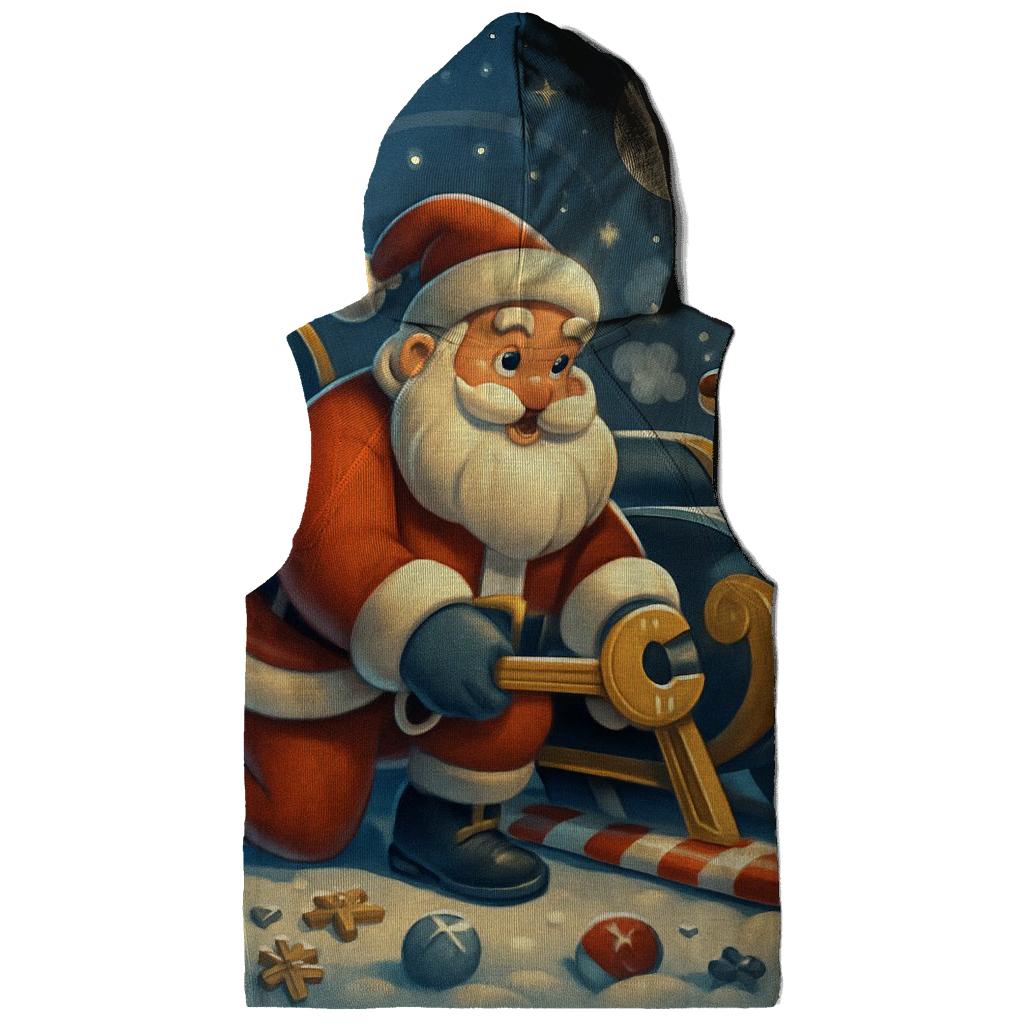 Midnight Sleigh Repair Pit Stop hoodies fashion