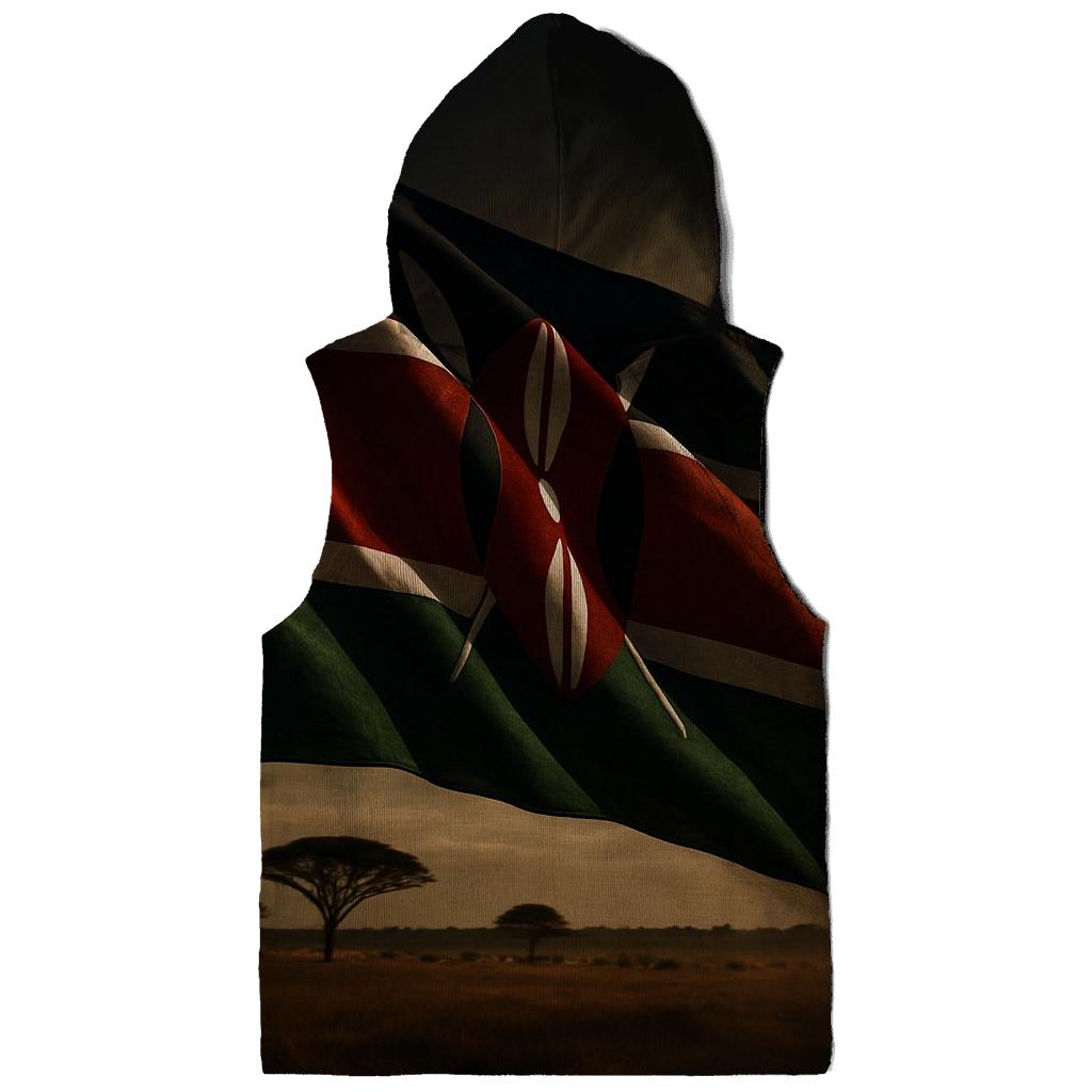 Savanna Storm Crest Of Kenya lightweight hoodies