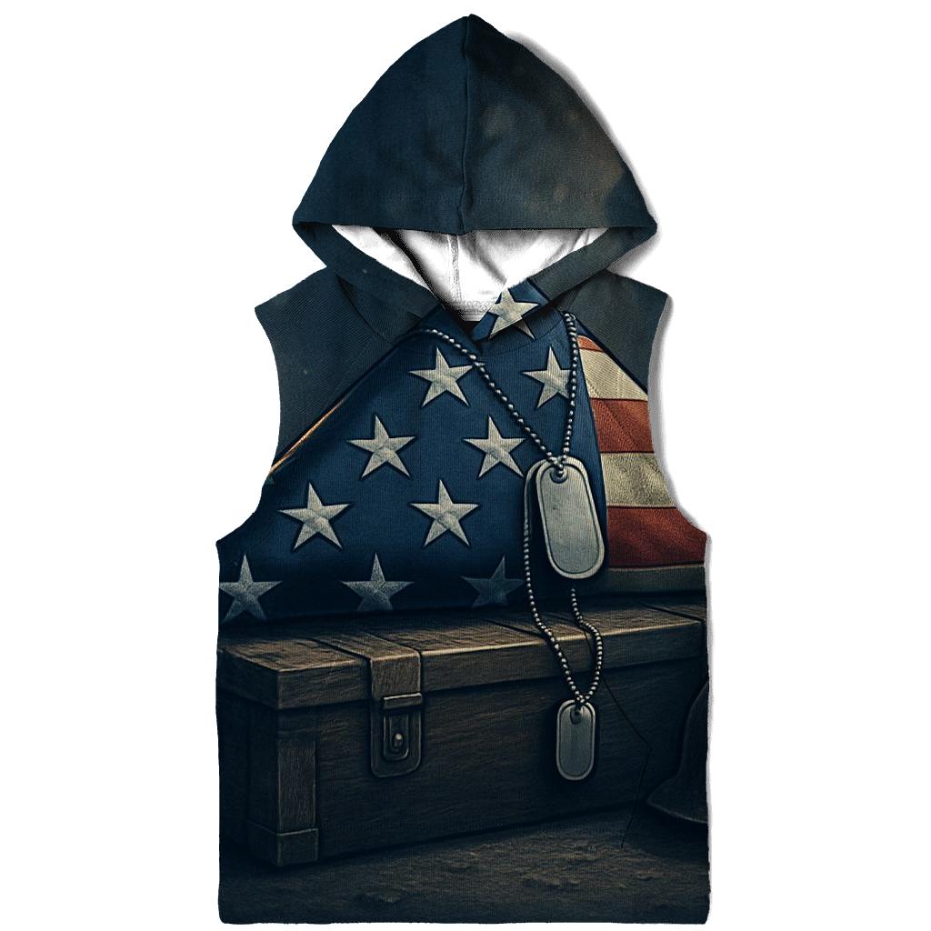 Folded Flag And Silent Gear Relic hoodie designs