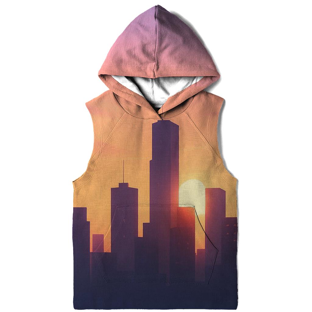 Skyglass City Afterglow custom hoodies