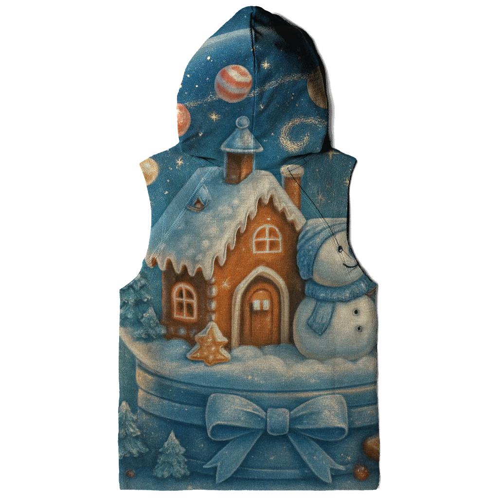 Gingerbread Observatory Snow Globe heavyweight hoodies