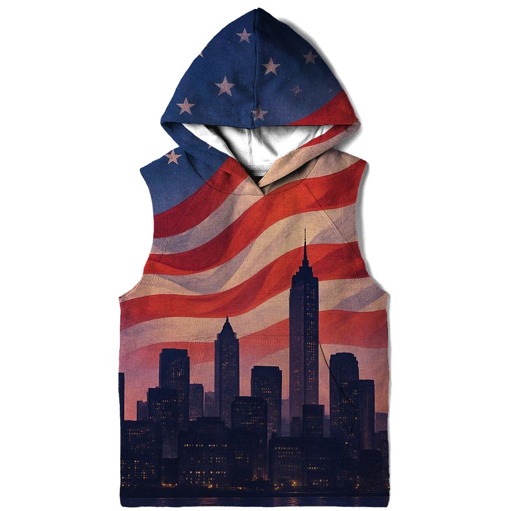 Skyline Flag Horizon Merge designer hoodies