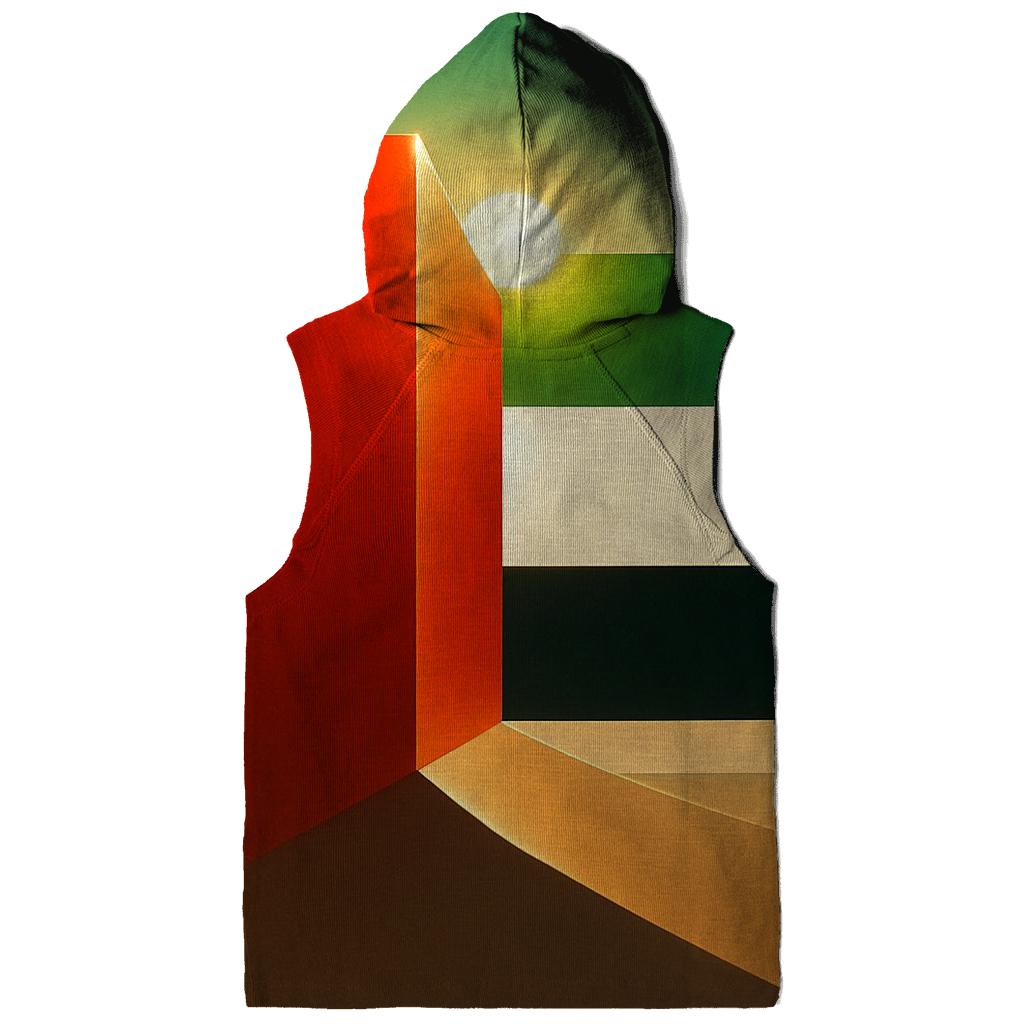 Golden Desert Geometry Of United Arab Emirates lightweight hoodies