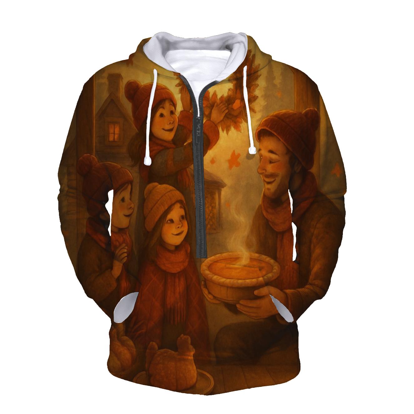 Lanternlit Harvest Cabin Welcome designer hoodies