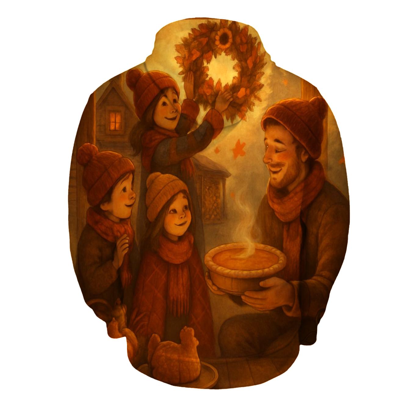 Lanternlit Harvest Cabin Welcome designer hoodies