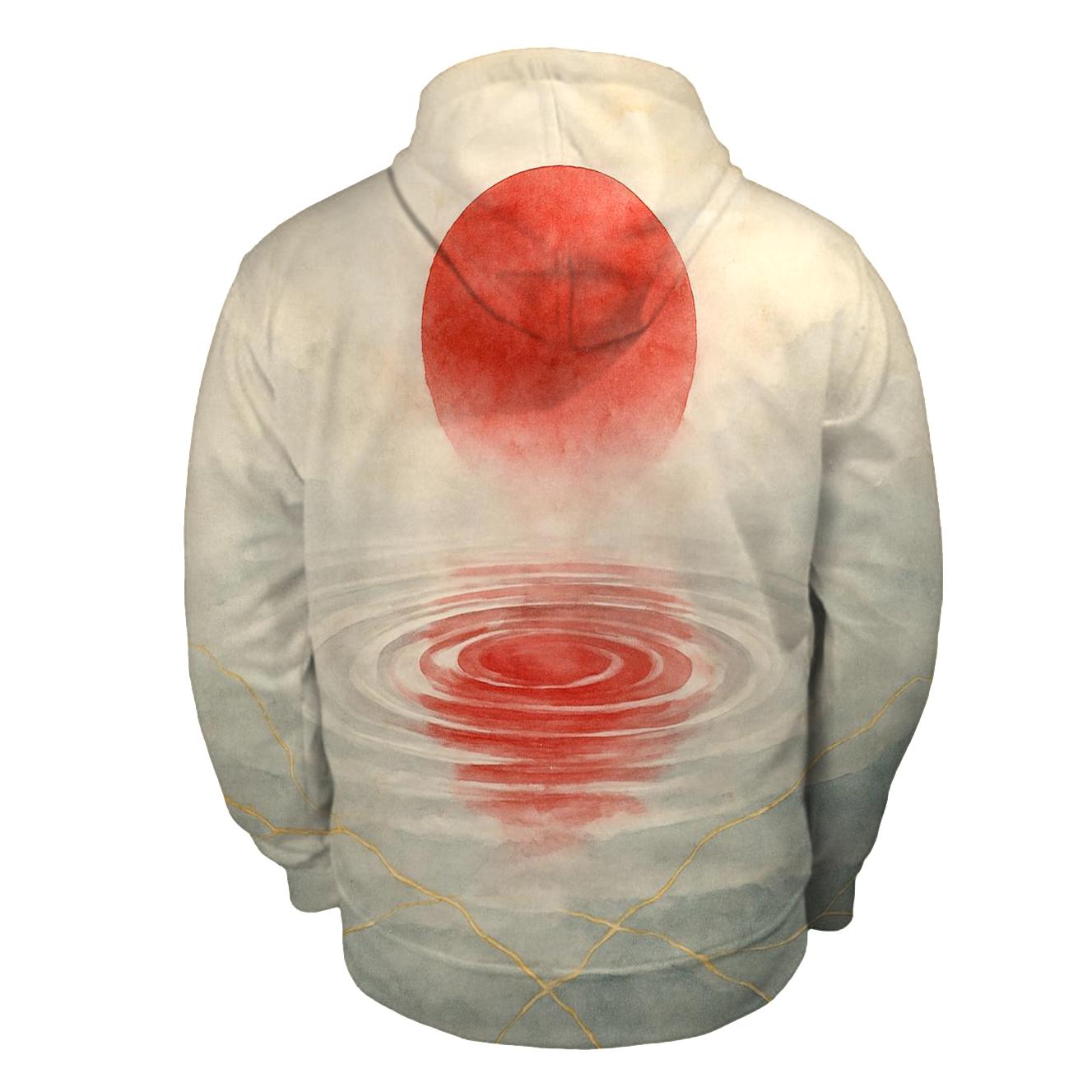 Kintsugi Wave Banner Of Japan hoodie designs
