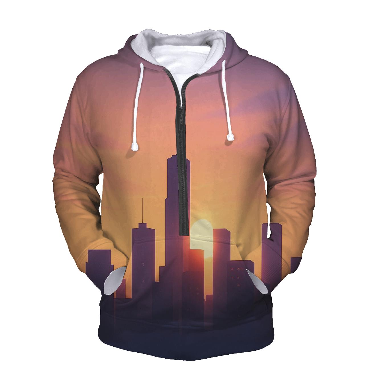 Skyglass City Afterglow hoodies fashion