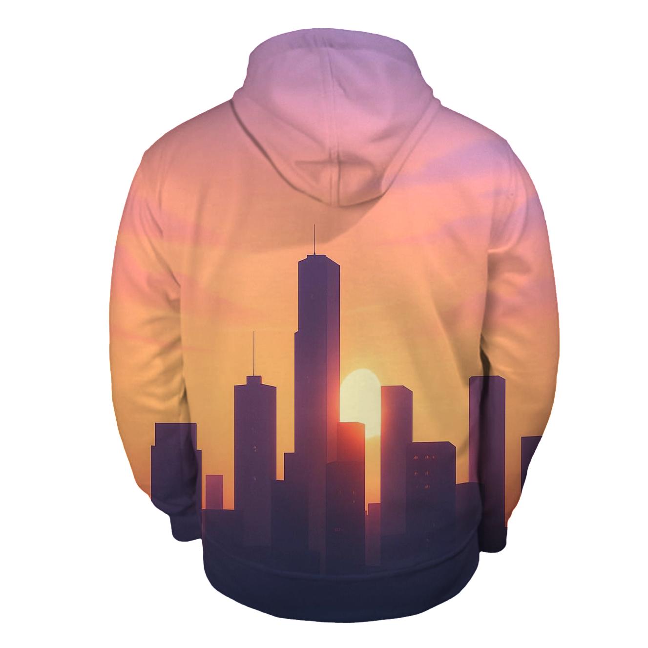 Skyglass City Afterglow hoodies fashion