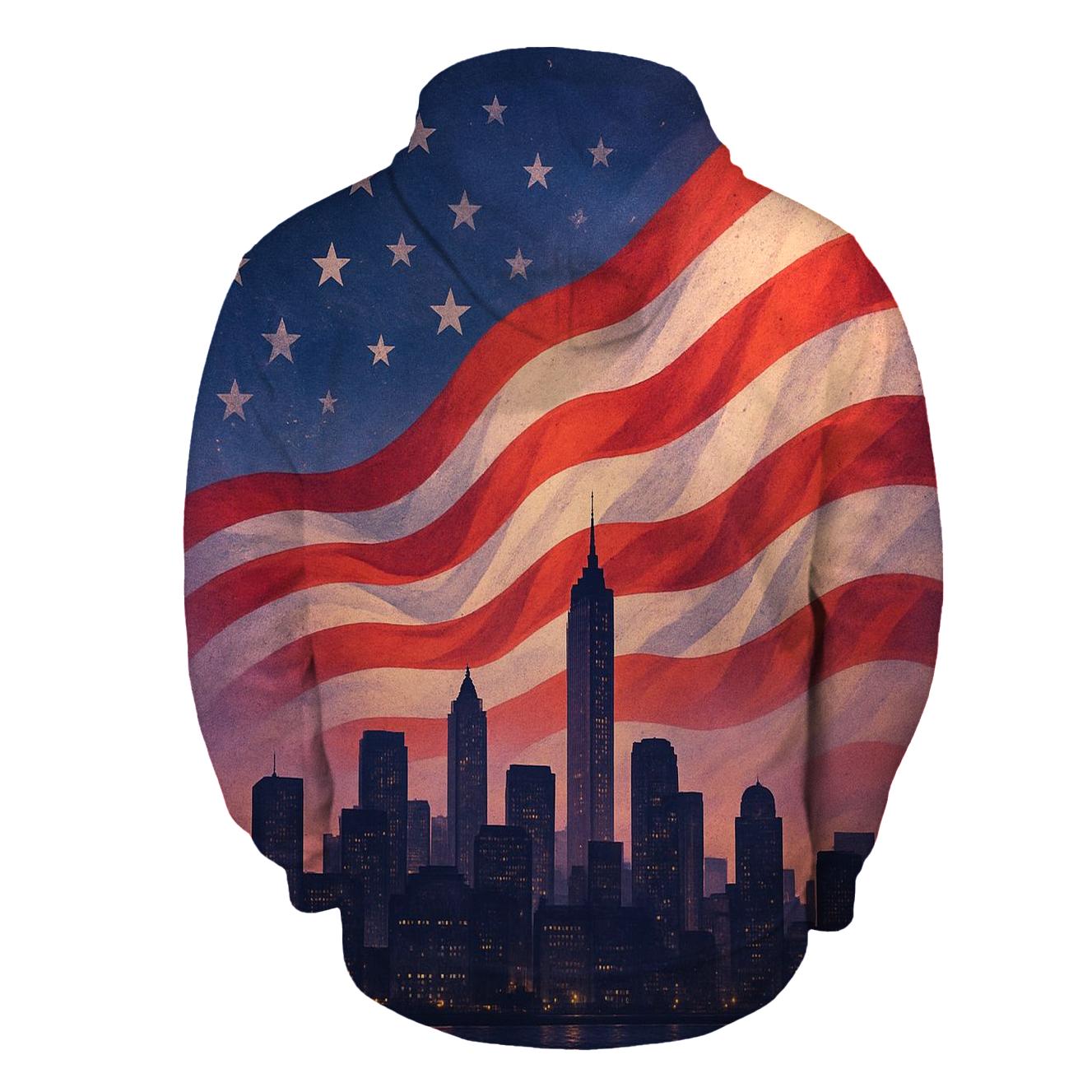 Skyline Flag Horizon Merge hoodie designs