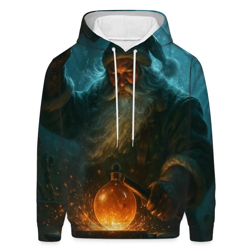 Aurora Forge Santa lightweight hoodies