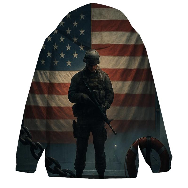 Harbor Vigil Under The Stars And Stripes custom hoodies