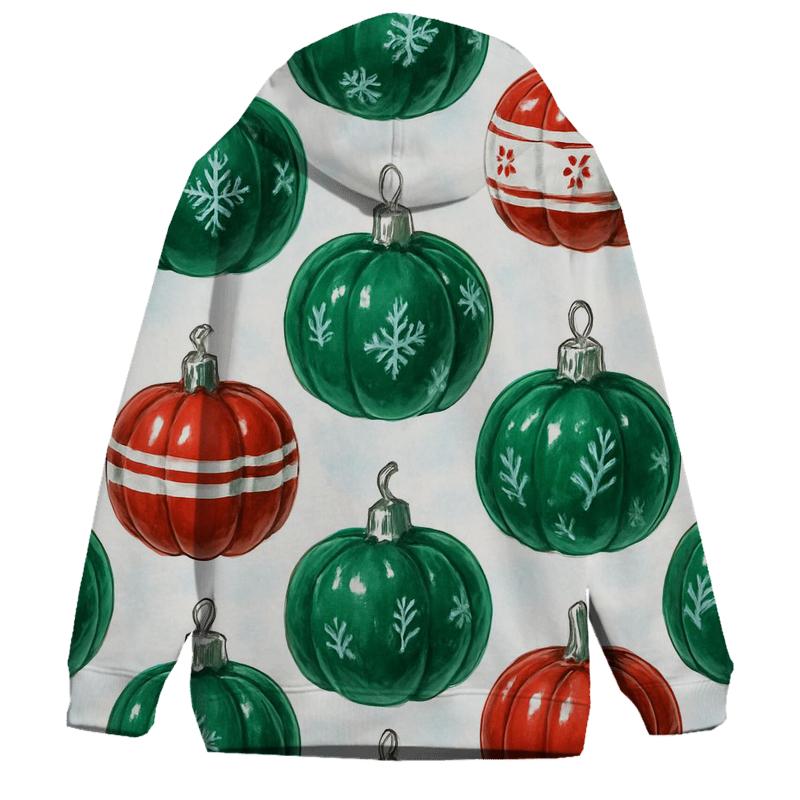 Ornament Pumpkin Grid On White Background custom hoodies