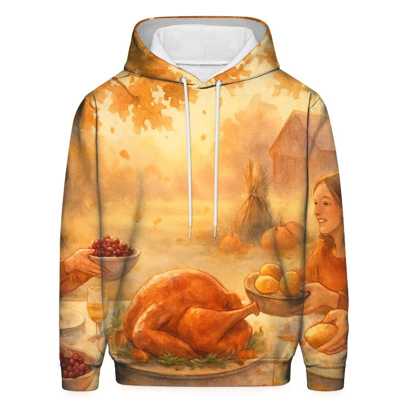 Autumn Feast Under A Sunbeam Canopy pullover hoodies