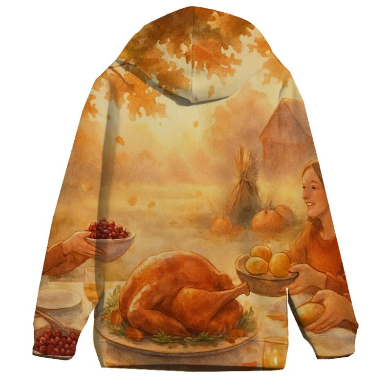 Autumn Feast Under A Sunbeam Canopy pullover hoodies