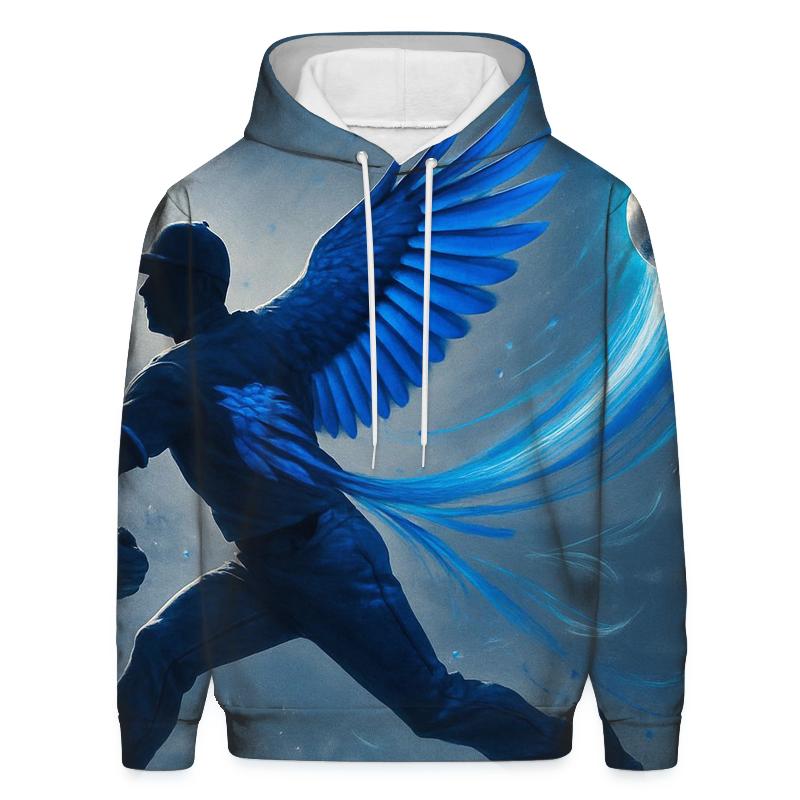 Midnight Arc Slider With Blue Jays Wings hoodie trends