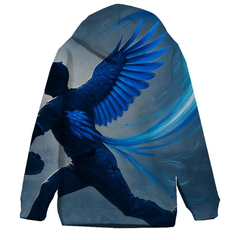 Midnight Arc Slider With Blue Jays Wings hoodie trends