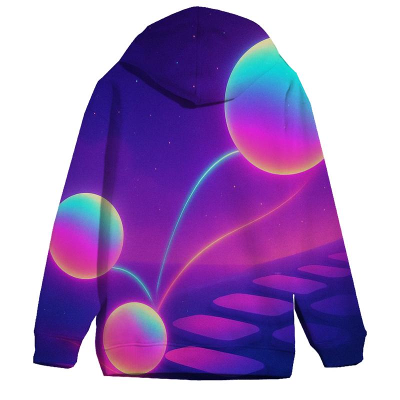Neon Orbit Playground hoodies fashion