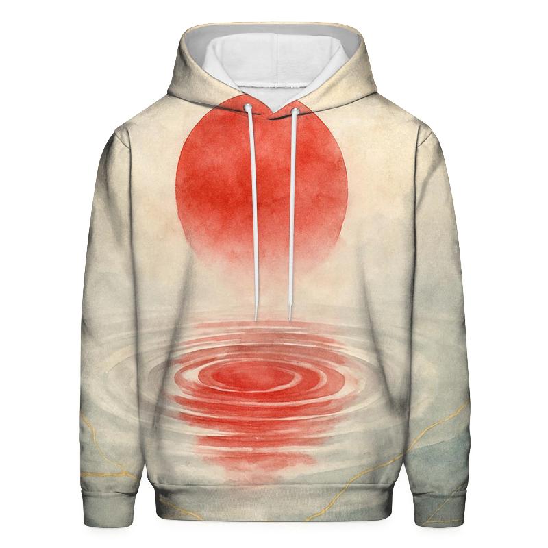 Kintsugi Wave Banner Of Japan custom hoodies