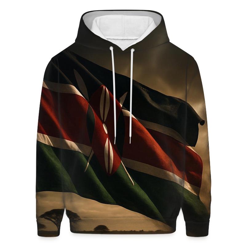 Savanna Storm Crest Of Kenya hoodie trends