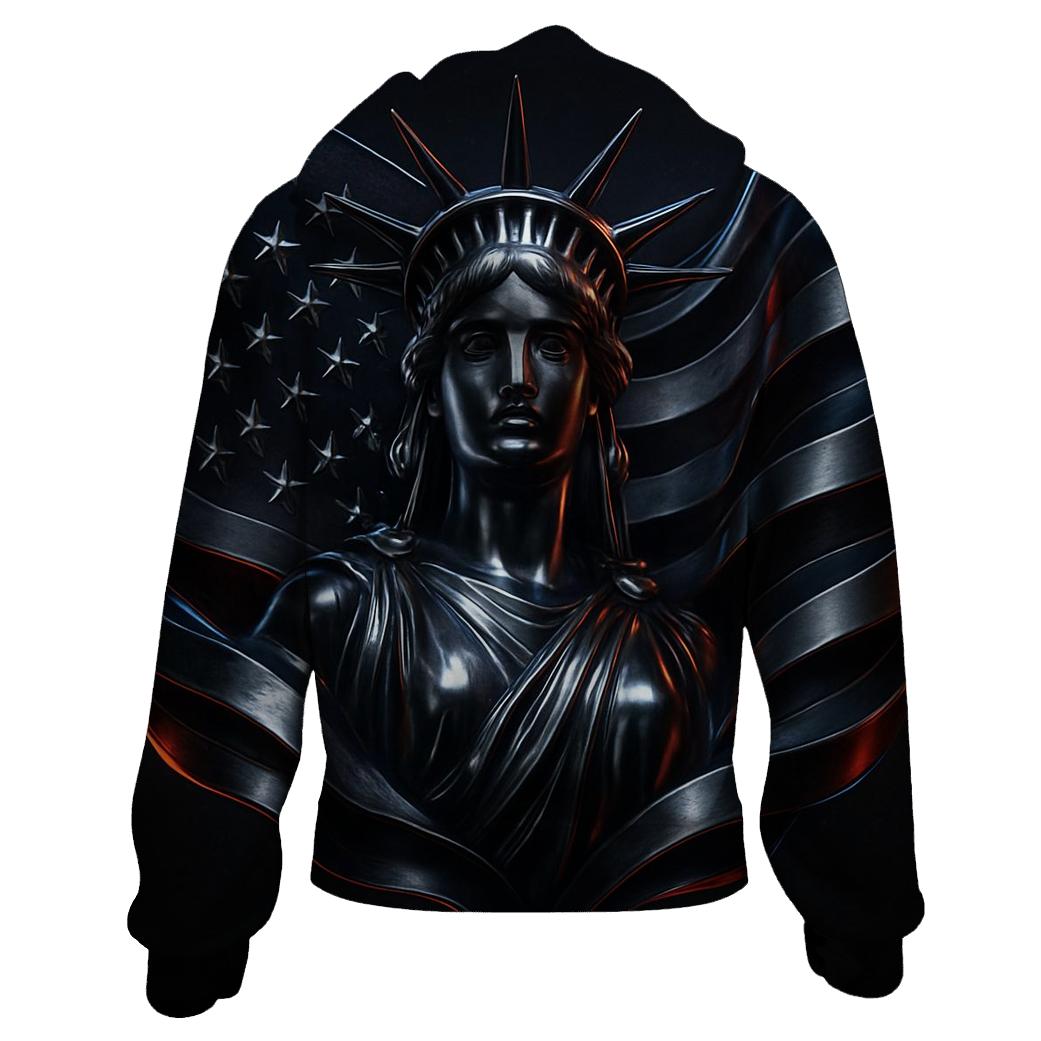 Chrome Liberty Wave zip-up hoodies