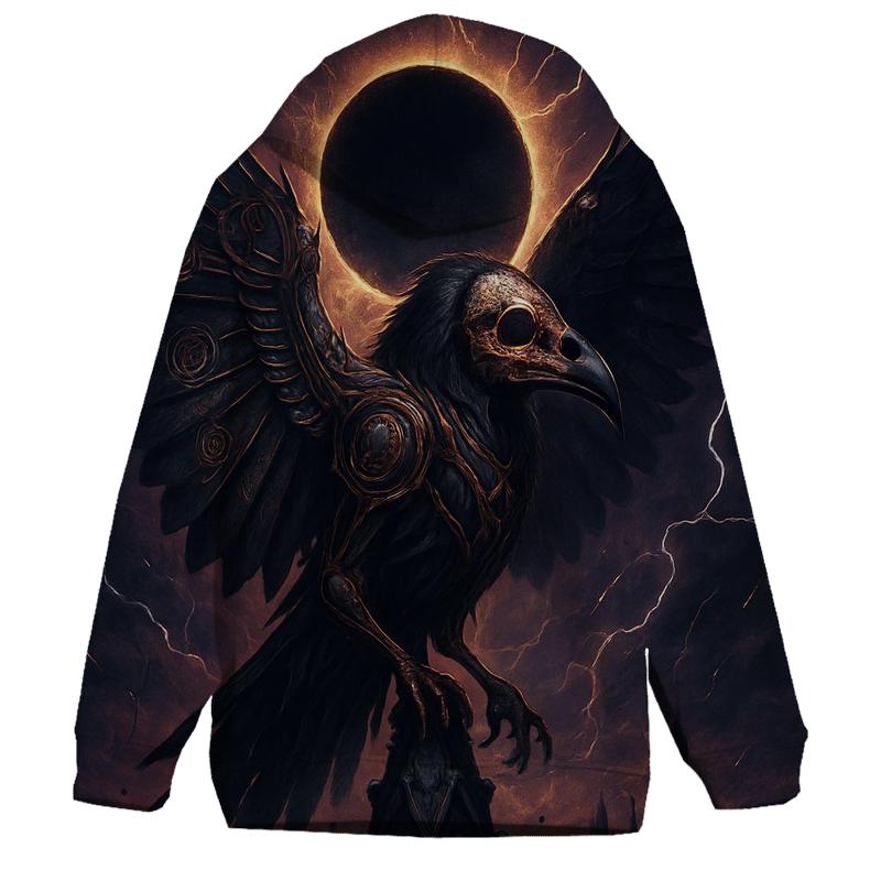 Raven Of The Copper Eclipse premium hoodies