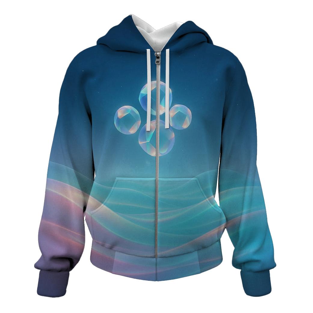 Aurora Glass Dune Reverie lightweight hoodies