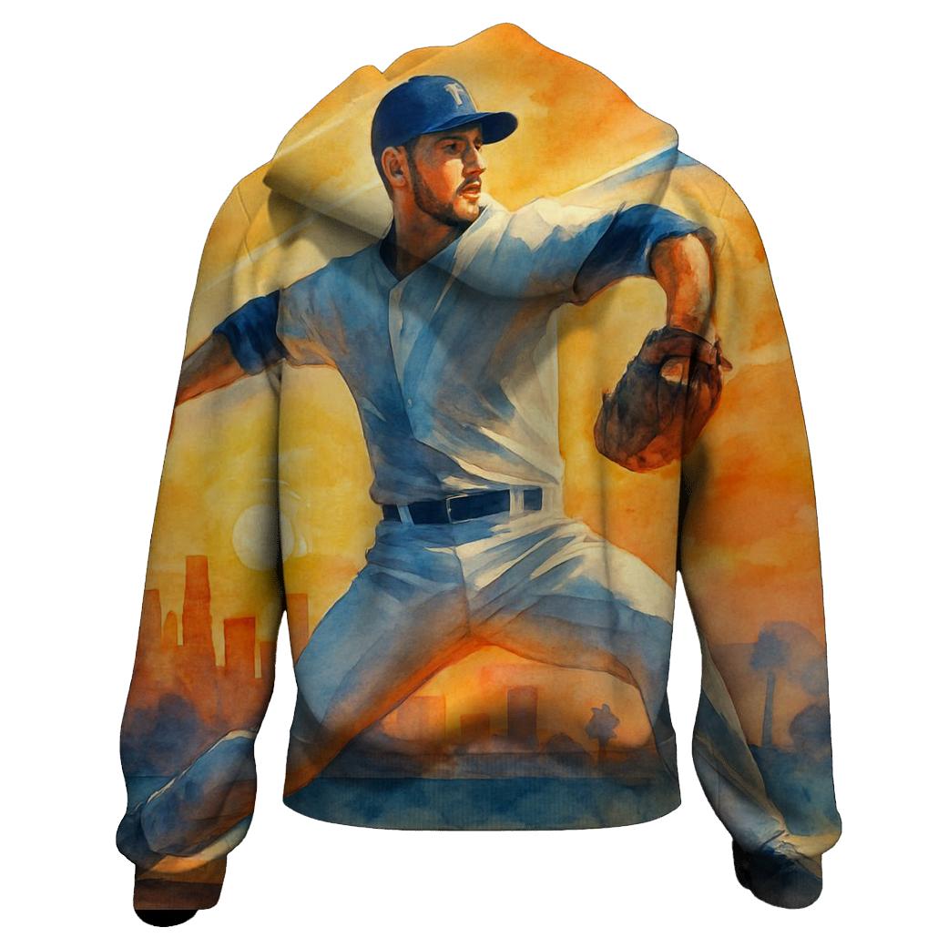 Sunset Arc Over The Outfield hoodie designs