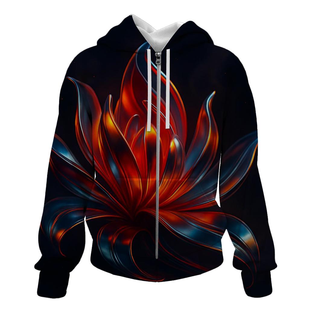 Chrome Tide Bloom premium hoodies