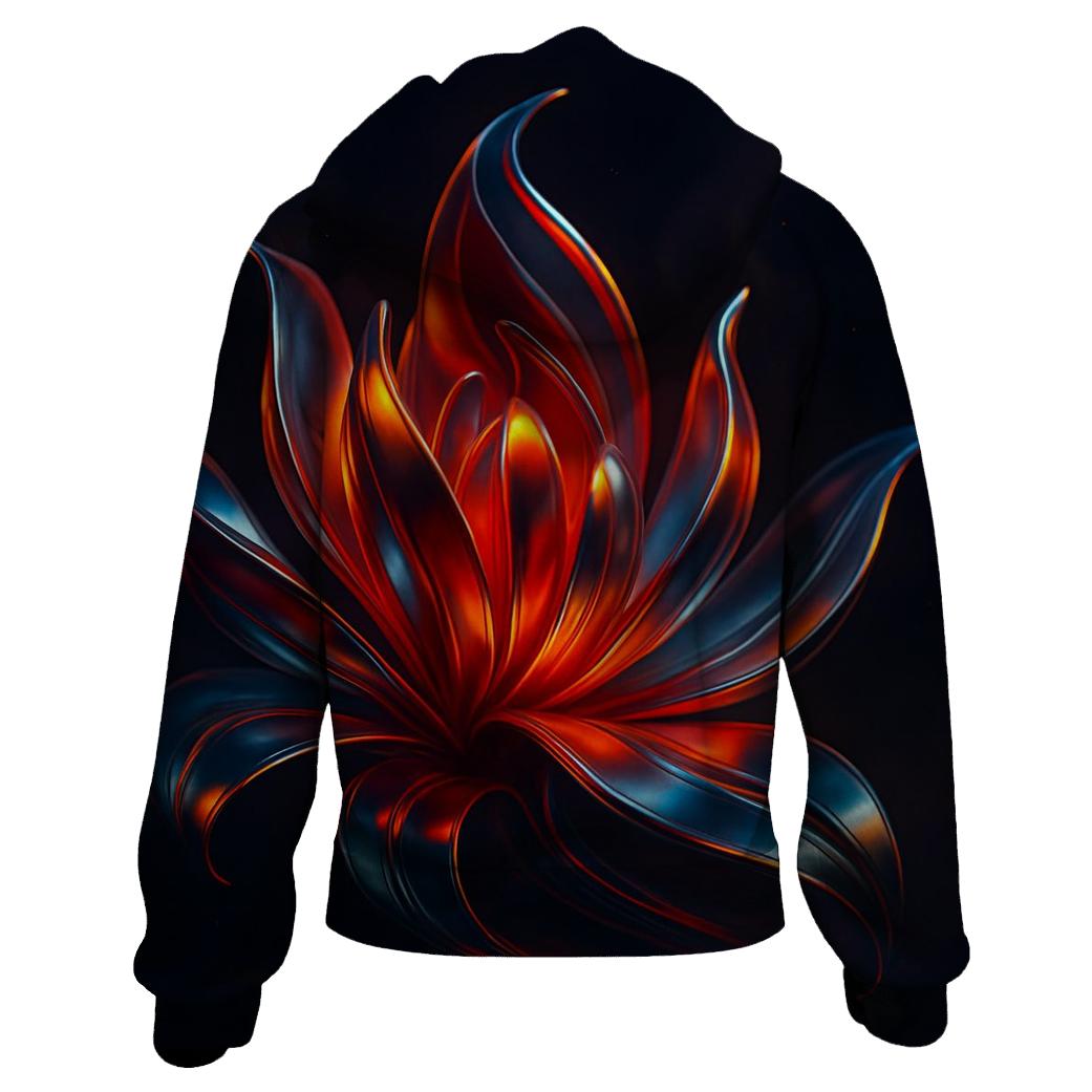 Chrome Tide Bloom premium hoodies