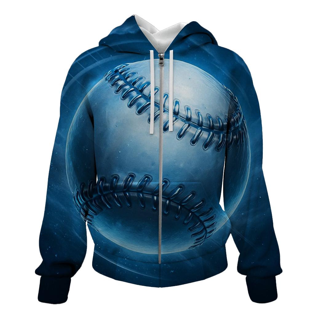 Chrome Spin Through Stadium Clouds graphic hoodies