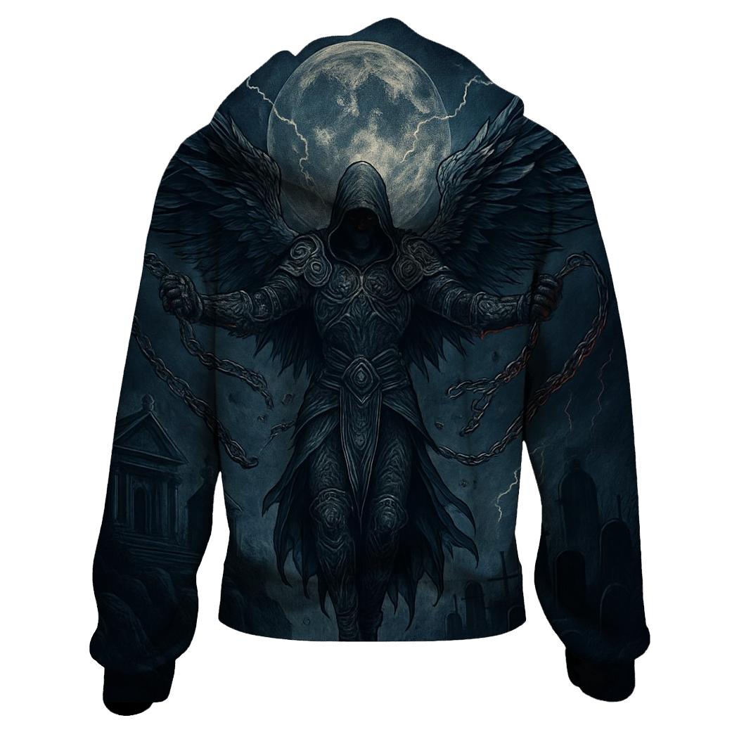 The Moonlit Seraph Of Broken Chains hoodie trends