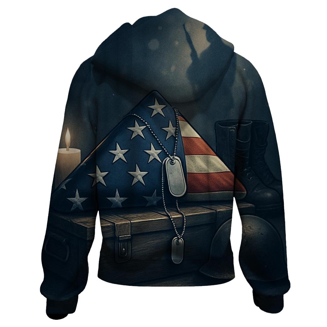 Folded Flag And Silent Gear Relic hoodies fashion