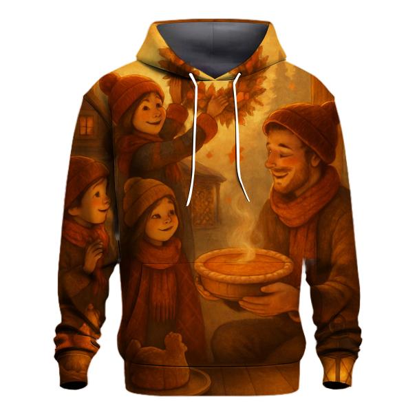 Lanternlit Harvest Cabin Welcome custom hoodies