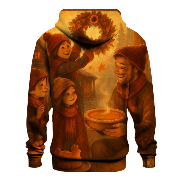 Lanternlit Harvest Cabin Welcome custom hoodies