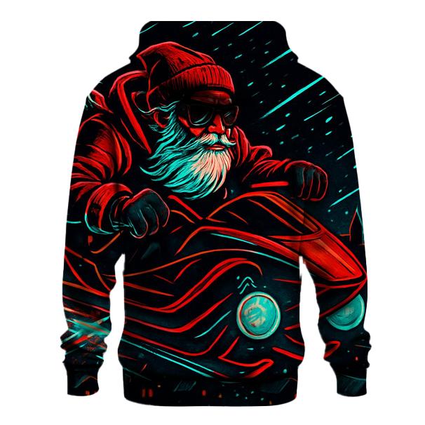 Neon Midnight Sleigh Rider hoodie trends