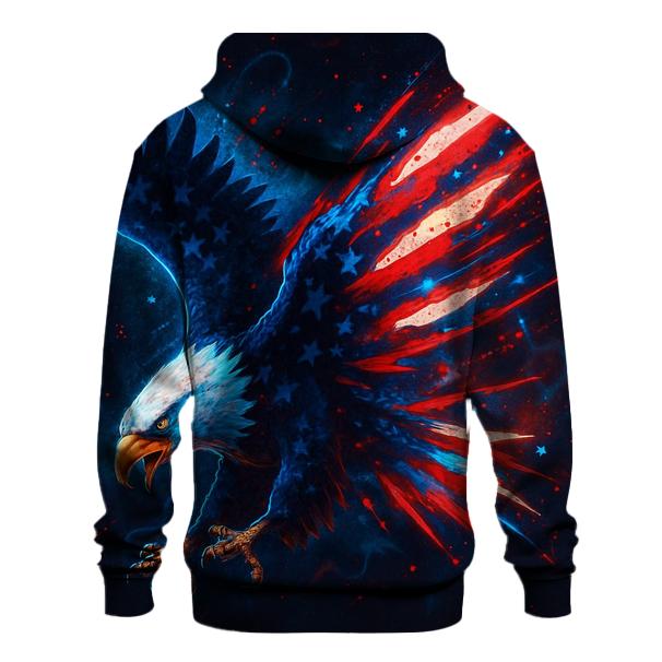 Neon Harbor Eagle Burst hoodies fashion