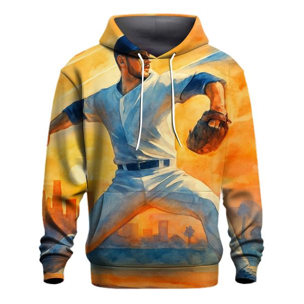 Sunset Arc Over The Outfield graphic hoodies