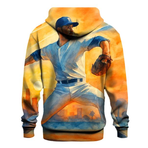 Sunset Arc Over The Outfield graphic hoodies