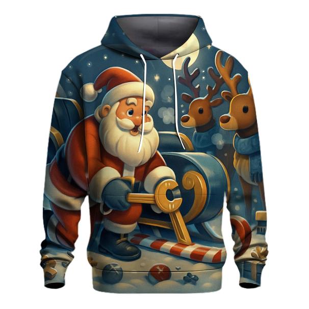 Midnight Sleigh Repair Pit Stop hoodie trends