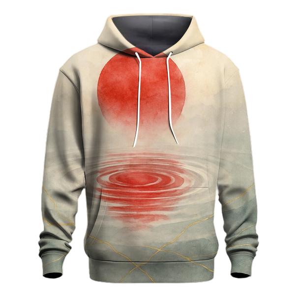 Kintsugi Wave Banner Of Japan custom hoodies