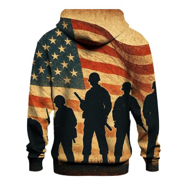 Vintage Battlefield Silhouette Banner hoodie styles