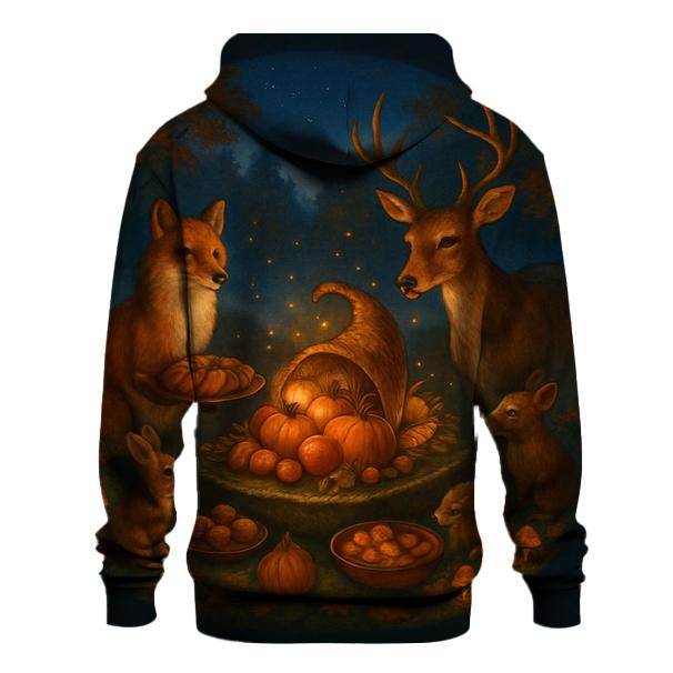 Starlit Cornucopia Woodland Banquet hoodie styles