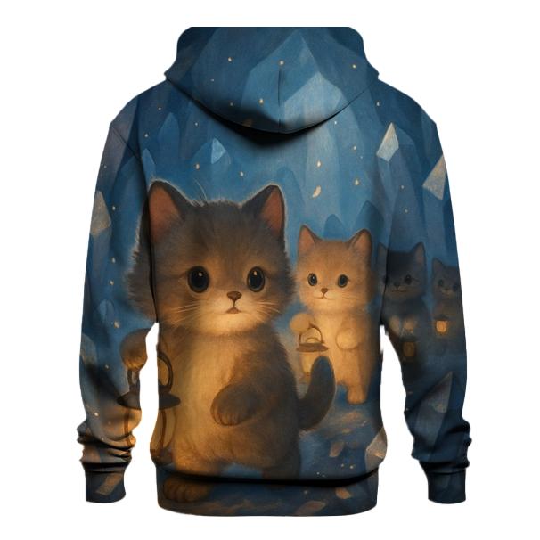 Crystal Cave Lantern Cat Parade hoodie designs