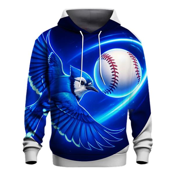 Electric Flight Trail Blue Jays In Orbit hoodie styles
