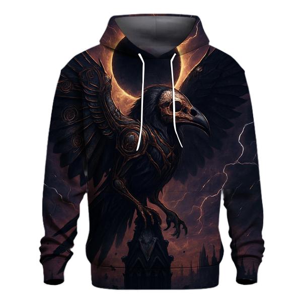 Raven Of The Copper Eclipse zip-up hoodies