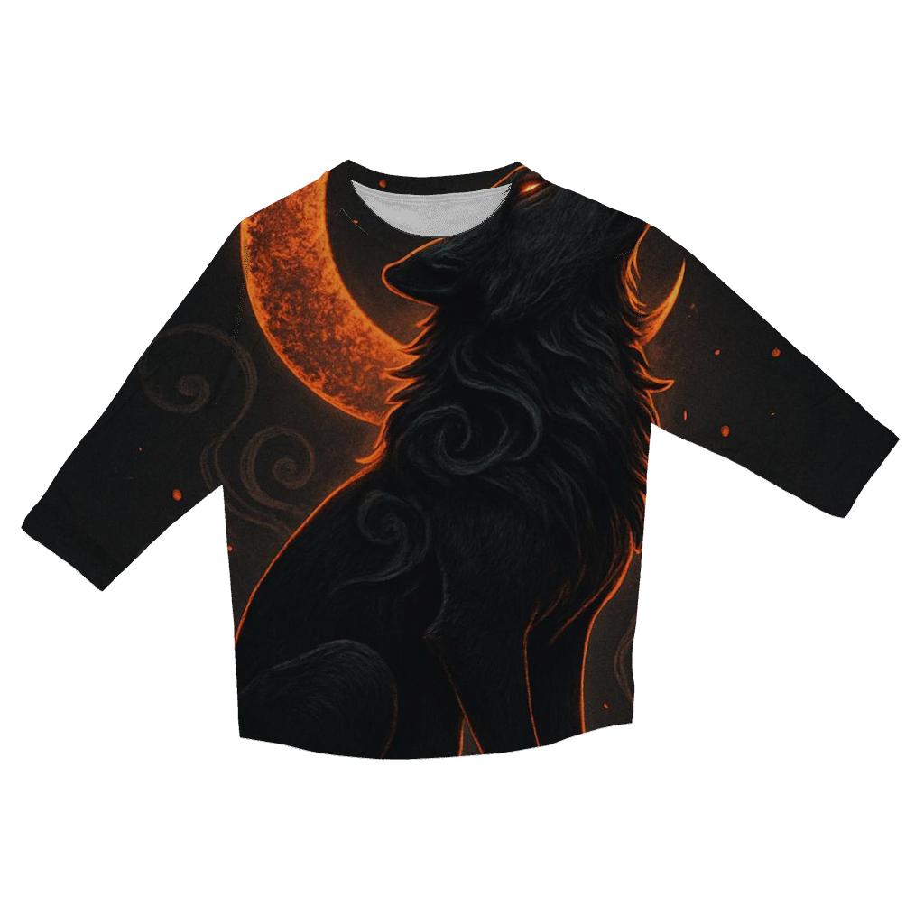 Crown Of The Ashen Moon personalized 3/4 sleeve tees