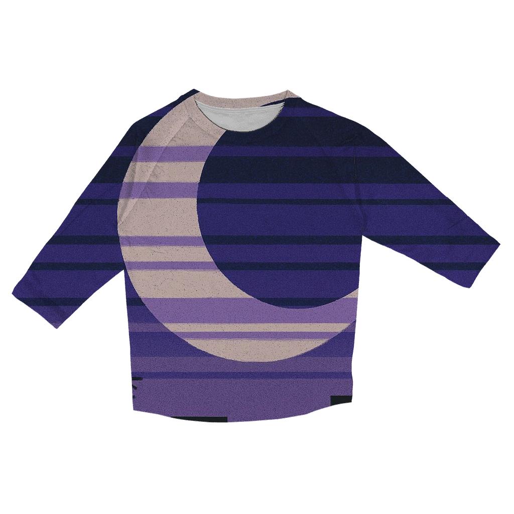 VHS Moonlight Tracking Bars custom 3/4 sleeve shirts